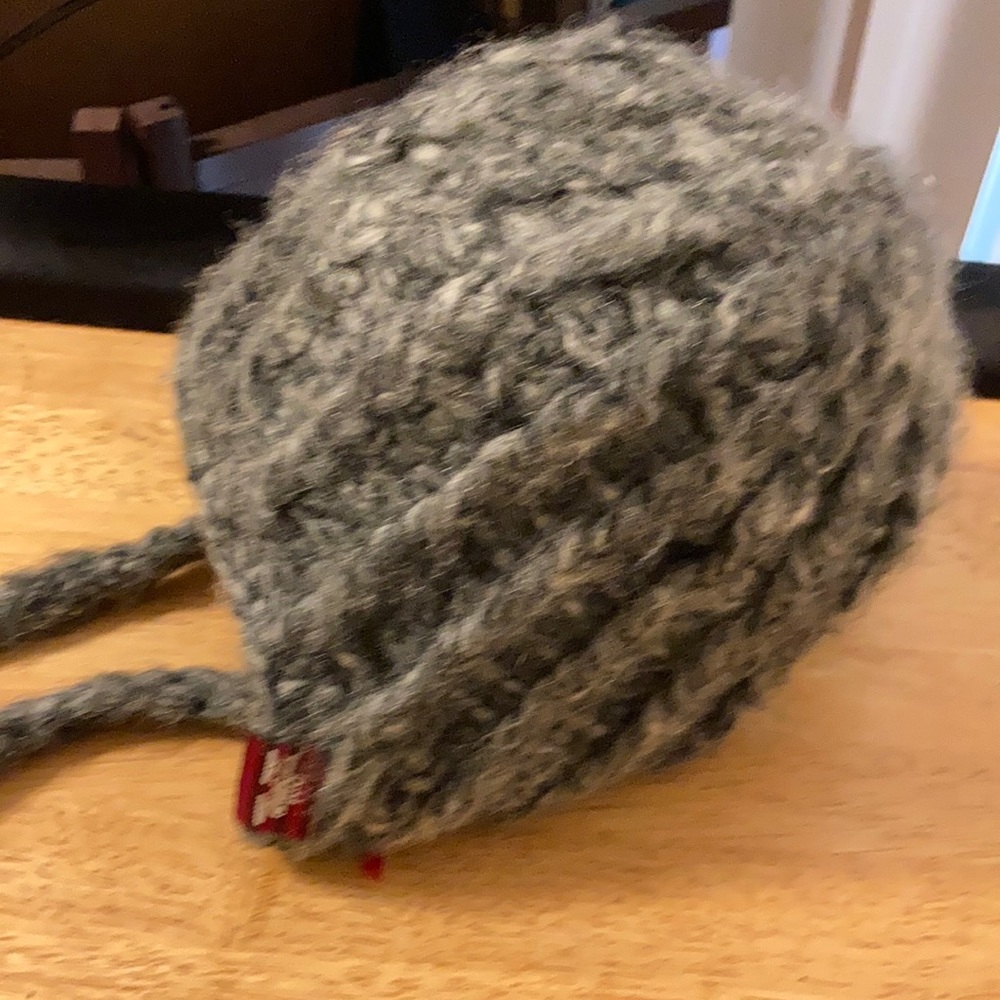 Space craft knitted hat - Gray